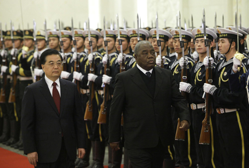 Presidents of China, Zambia pledge to elevate relationship