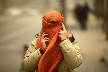 Sandstorm hits Beijing again