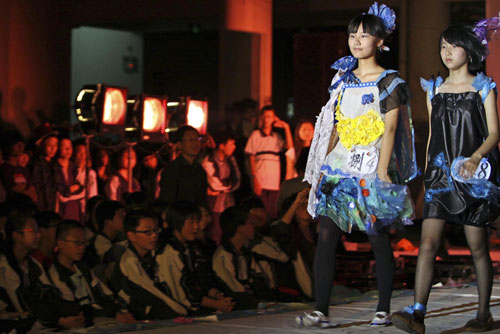 Eco-friendly fashion show