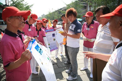 Pensioners rally on bikes to fight drug abuse