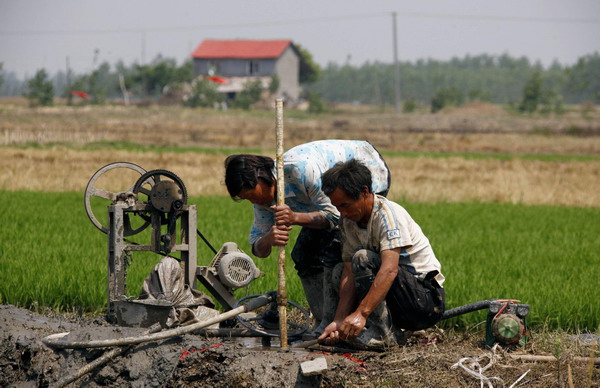 35m affected by severe drought in China