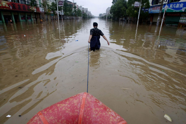 430,000 affected by heavy rains in C China