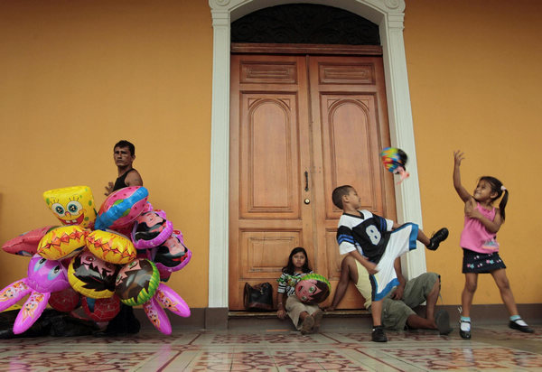 Carnival in honour of Virgin Asuncion held in Nicaragua