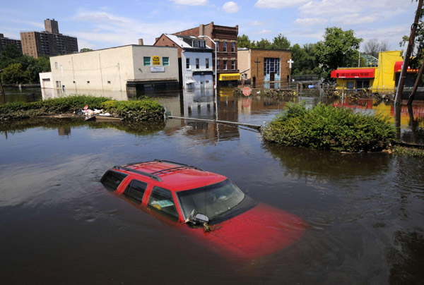 Flood inundates New Jersey after Hurricane Irene