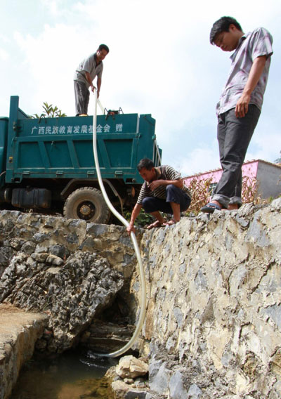 Drought leaves school with water shortage