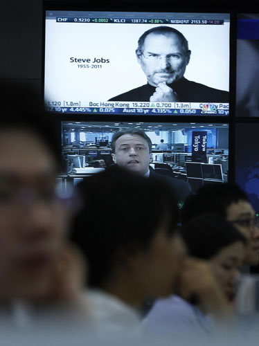 The world mourns Steve Jobs