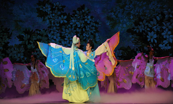 DPRK opera troupe stages 'Butterfly Lovers'