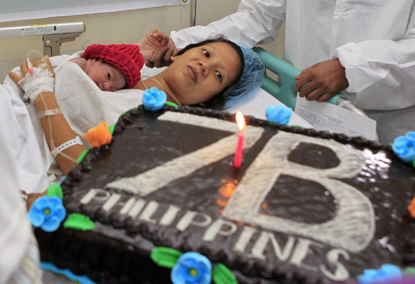 Seven billionth baby born in Philippines