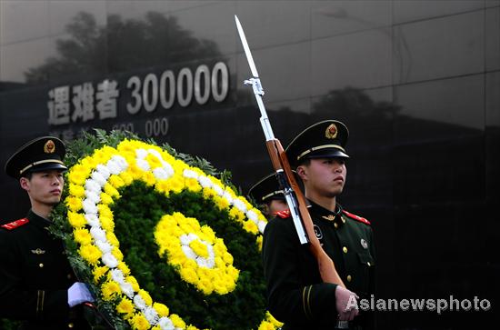 74th anniversary of Nanjing Massacre marked