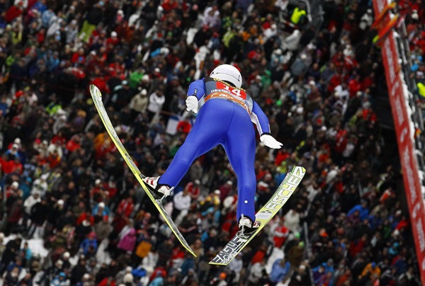 Four-hills ski jumping tournament