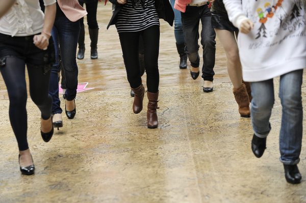 High heels race in South China city