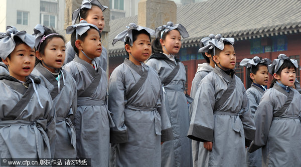 Confucius Spring memorial held