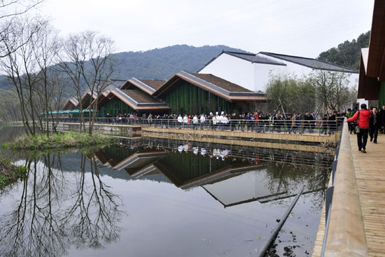 Hangzhou cuisine becomes a work of art