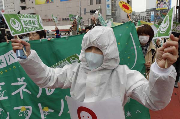 No nuclear parade for Earth Day in Tokyo