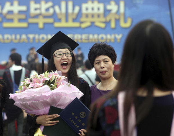 Graduates celebrate the future