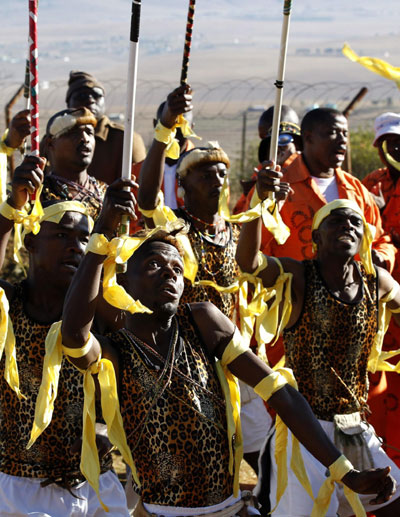 South Africans celebrated Mandela's 94th birthday