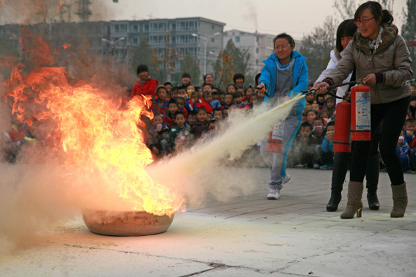 Fun lessons in fire safety