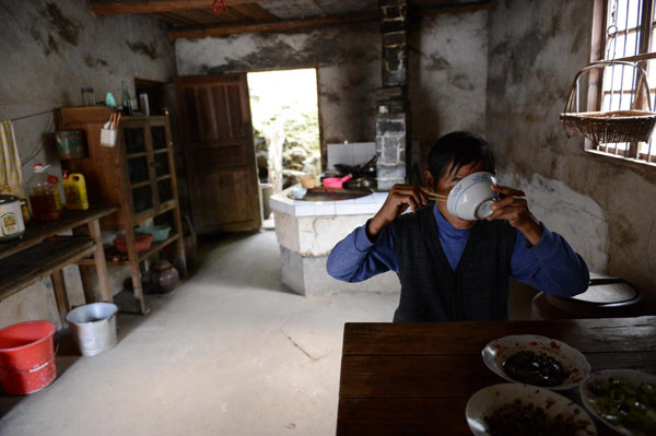 Last man standing in village once home to 130