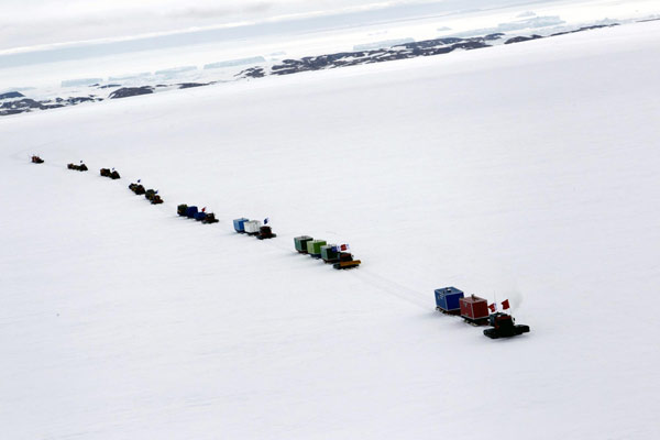 China starts deep Antarctic expedition