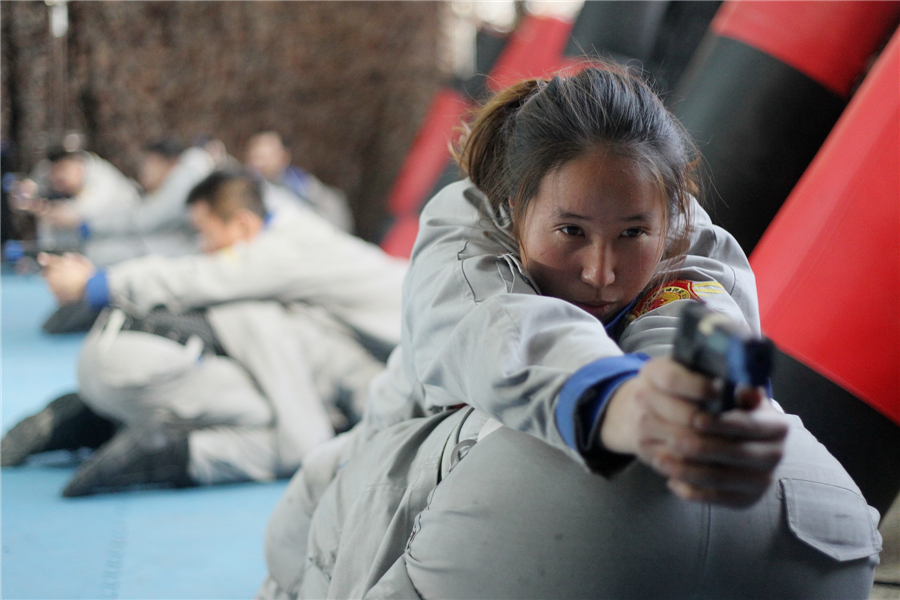 Future bodyguards receive training in Beijing