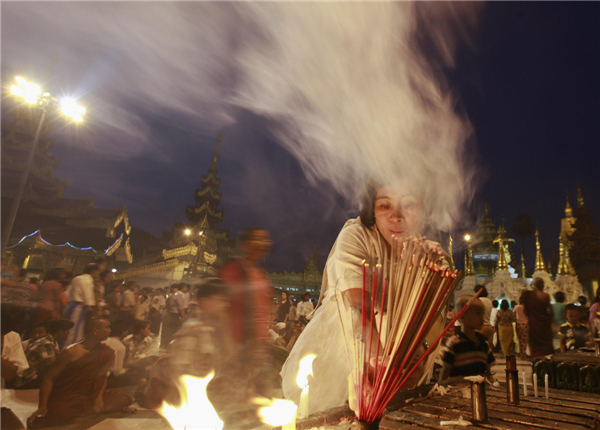 Myanmar's traditional New Year