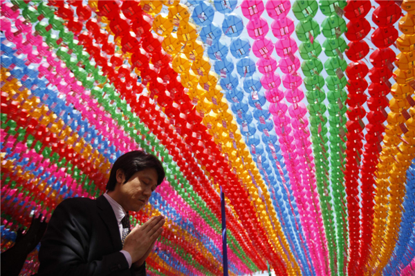 Buddha's birthday in S. Korea