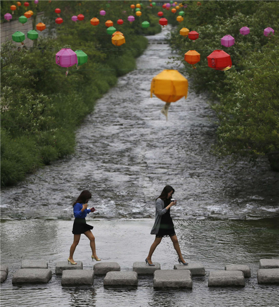 Buddha's birthday in S. Korea