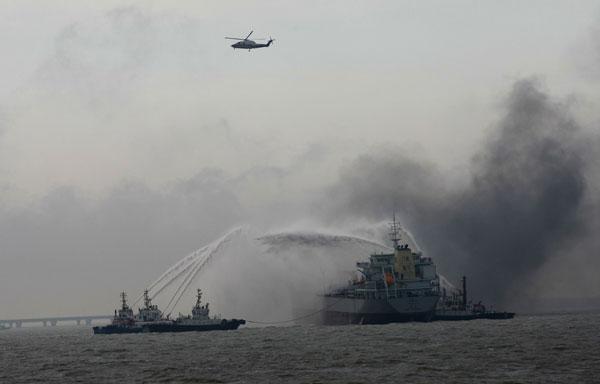 Joint rescue drill held in E China