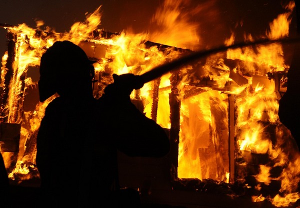 A house fire broke out in California