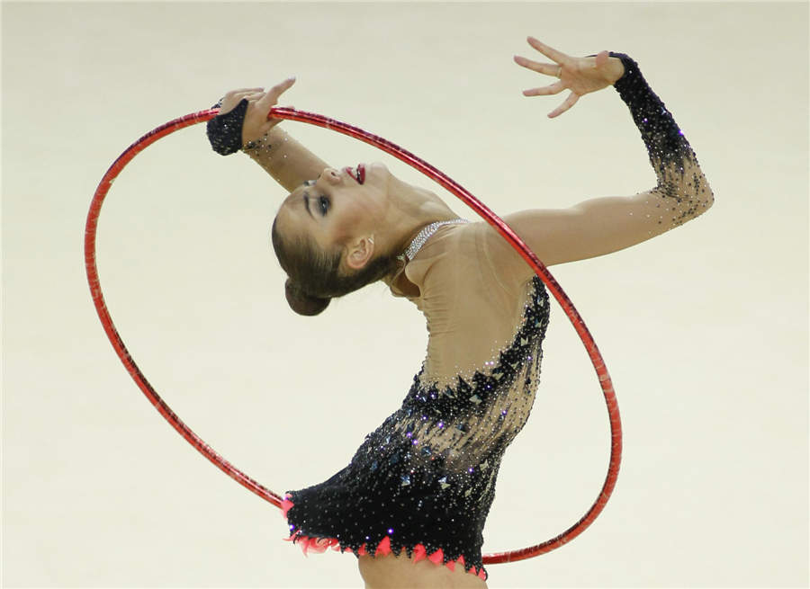 Moments from 32nd rhythmic gymnastics worlds