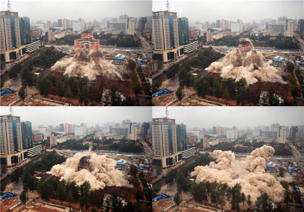 Old landmark building in Kunming demolished