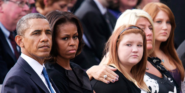 Obama attends Navy Yard shooting memorial