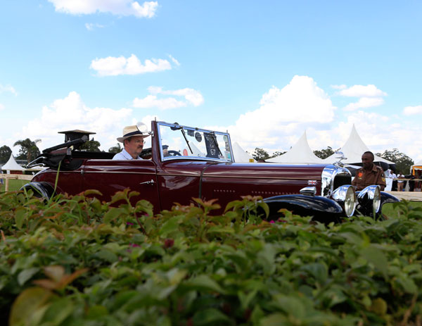 Vintage cars concours kicks off in Kenya