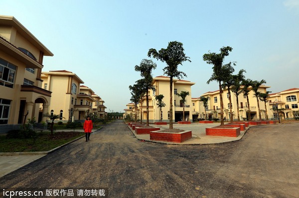 Self-made man builds villas for fellow villagers