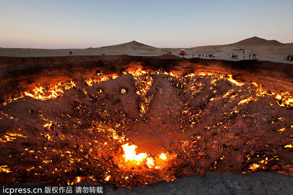 'Door to Hell' in Turkmenistan