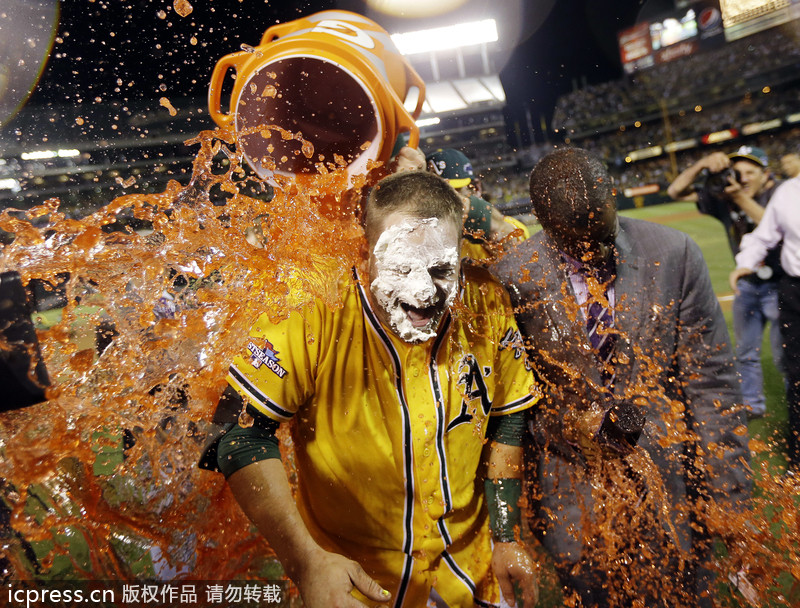 Celebrations get all wet