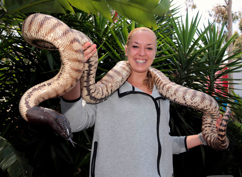 Melbourne Park fun before Australian Open