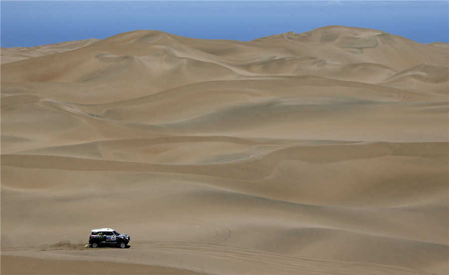 Ninth stage of Dakar Rally 2014