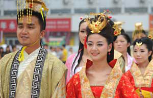 Confucian coming of age ceremony in Xi'an