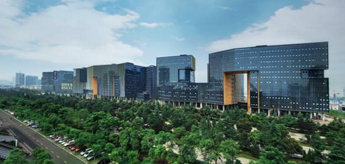 Zone of Chengdu Tianfu Software Park