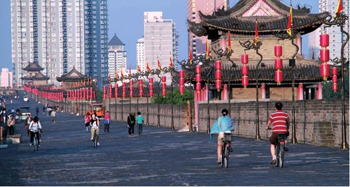 Xi'an City Wall: ancient defense system