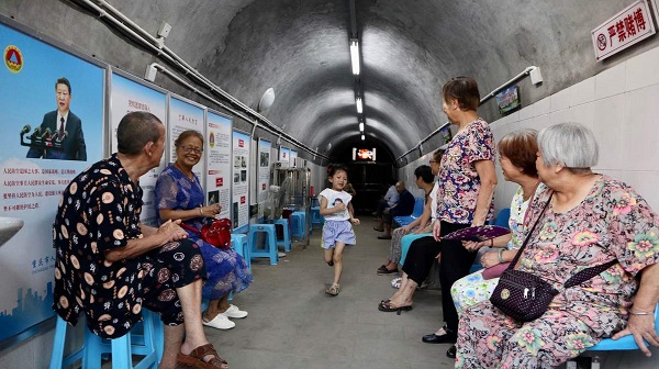 Air-raid shelters take on new life in Chongqing