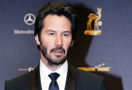 Keanu Reeves poses during the 60th Bambi media awards ceremony