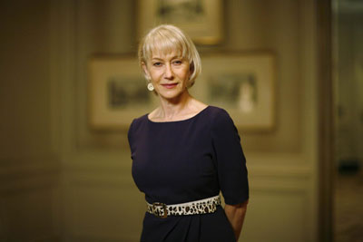 Helen Mirren shows up for a portrait in Beverly Hills