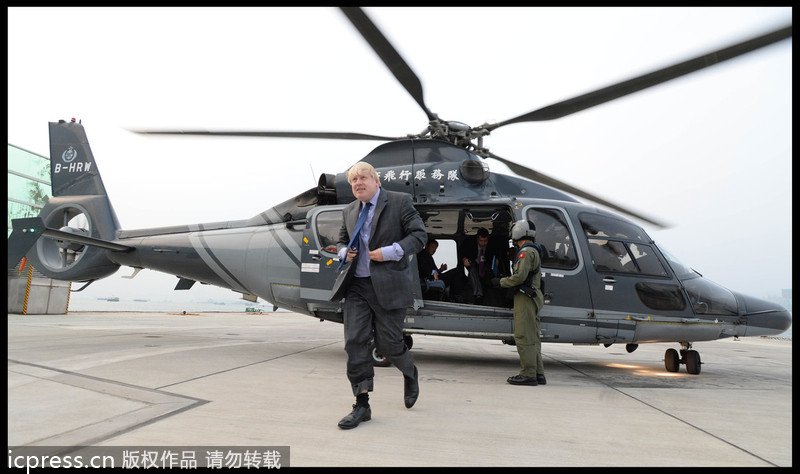 London mayor visits Hong Kong