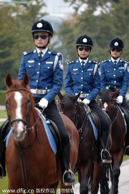 Horseback patrols