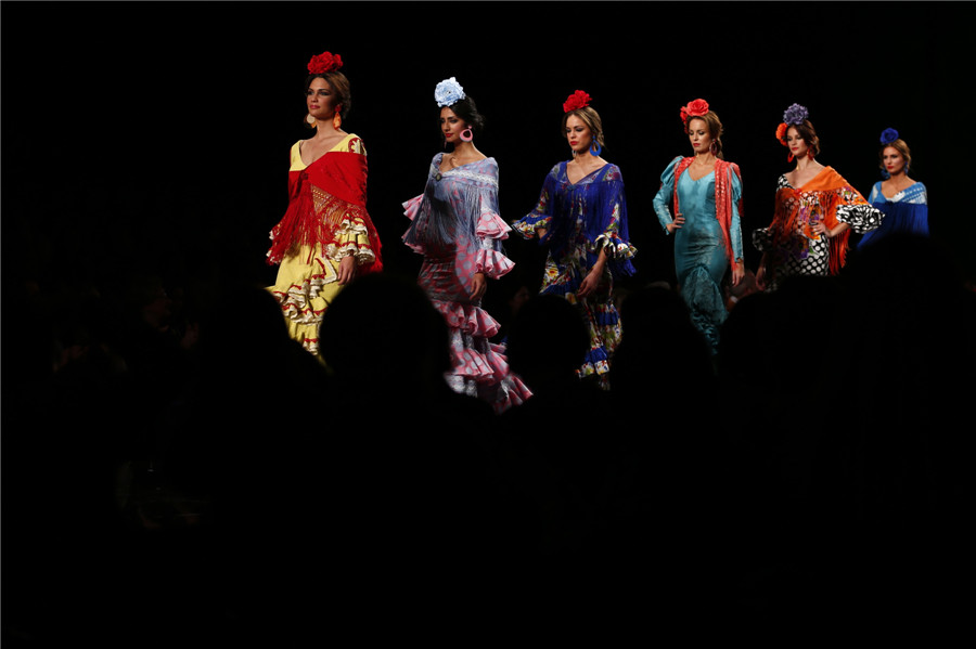 Flamenco fashion show