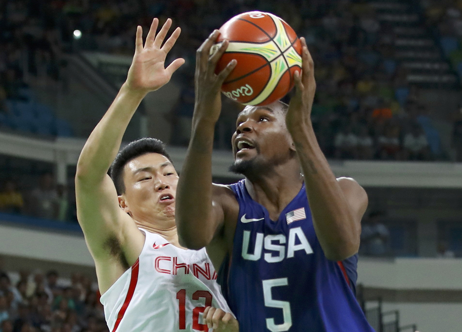 USA trounce China in men's basketball opener