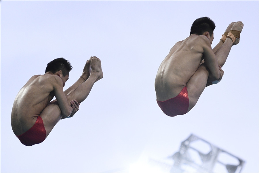 Lin Yue and Chen Aisen win Olympic gold medal