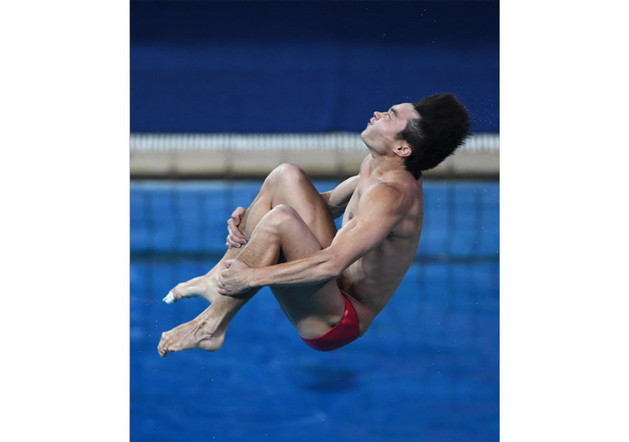 China's Cao Yuan makes up for synchronized loss with individual gold